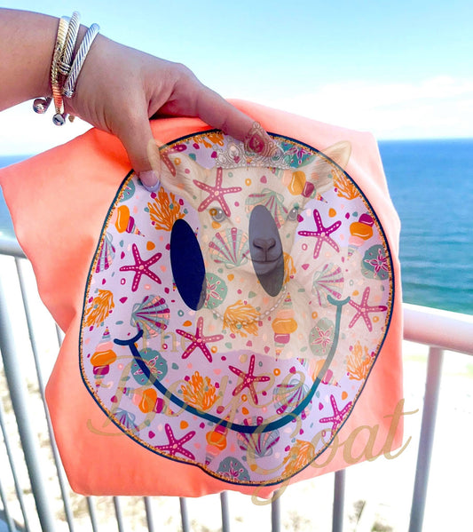 Beach smiley